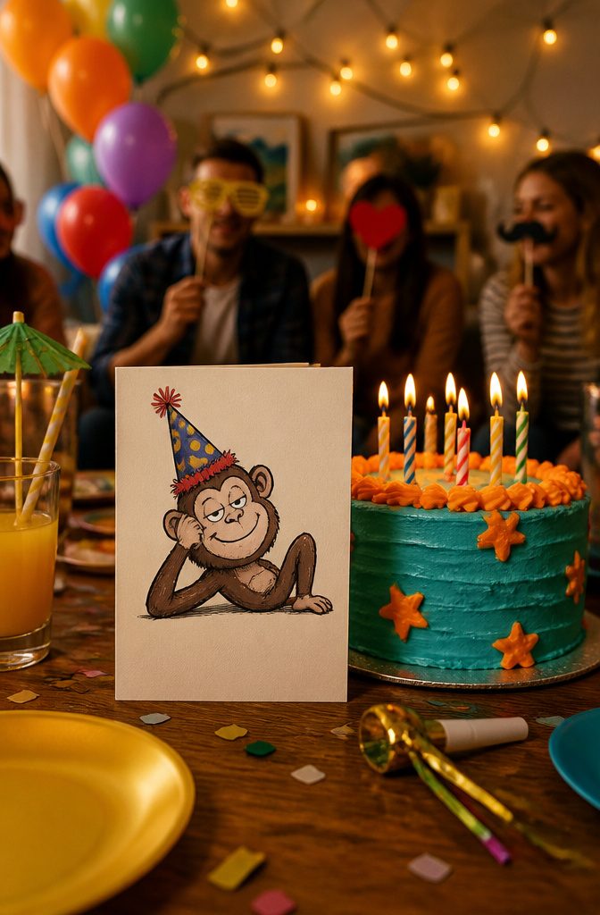 A card with a funny message celebrating a grandson's 30th birthday.