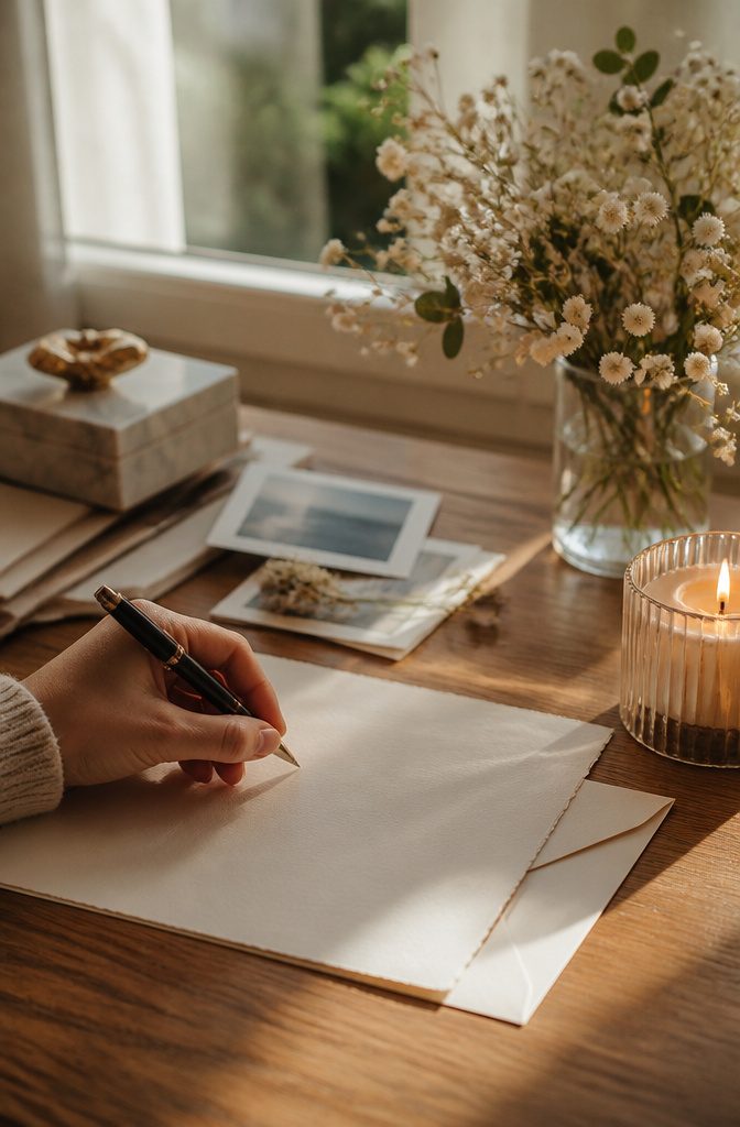A handwritten note filled with memories and sentiments for Mum.